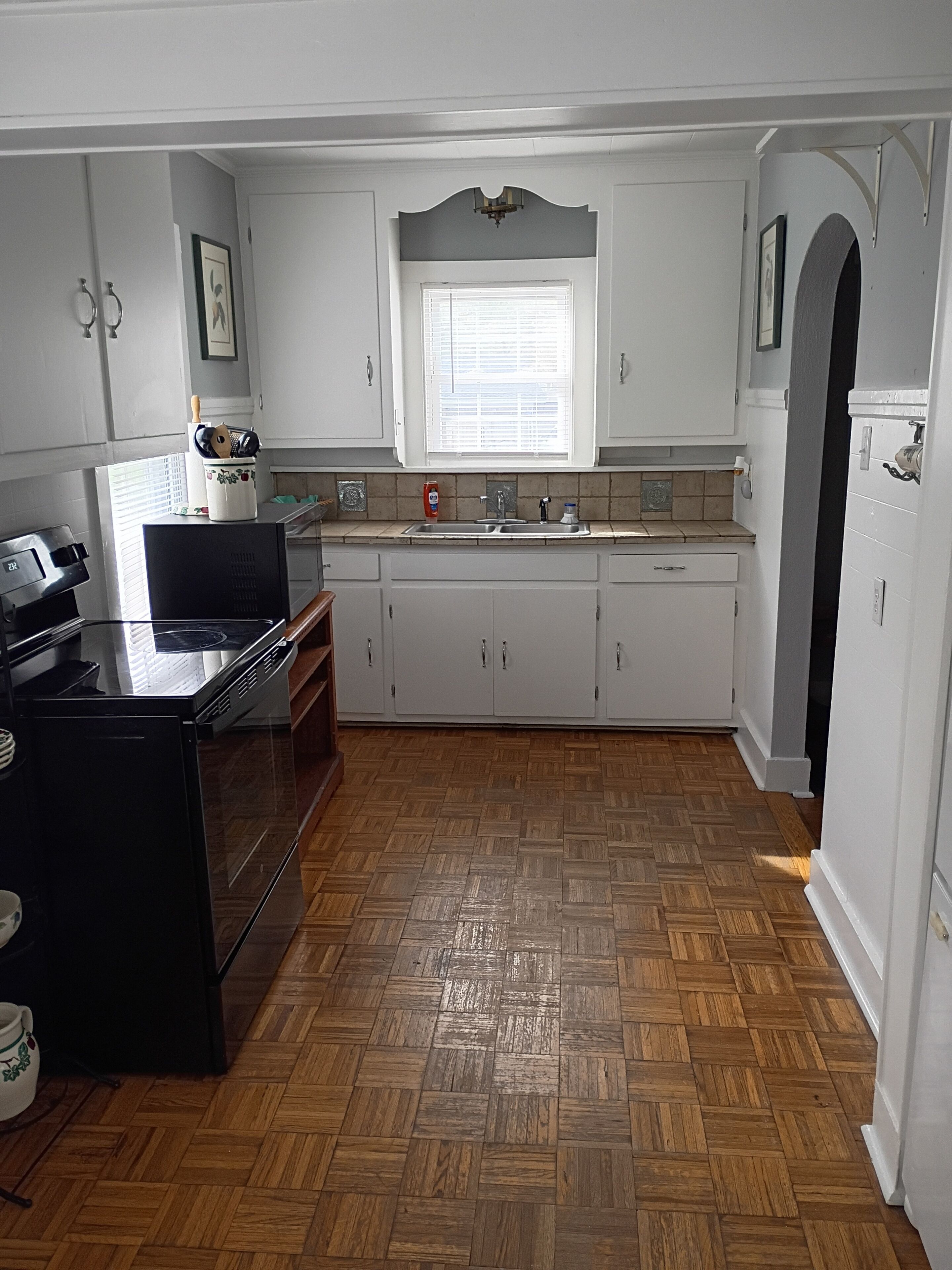 Microwave, oven, stovetop