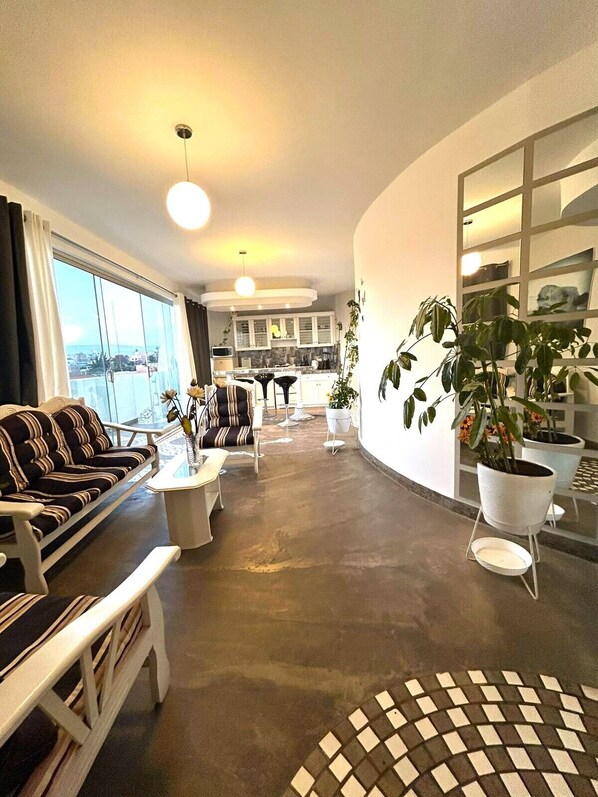 Design Apartment, Balcony, City View | Living area - Casa Nova (Tacna)