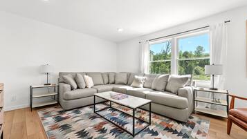 Smart TV, foosball, books