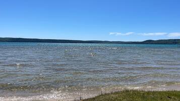 Sun loungers, beach towels
