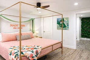 2 chambres, fer et planche à repasser, Wi-Fi, draps fournis