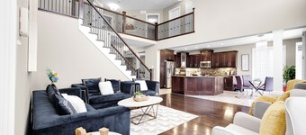 Cozy Retreat • Heated Pool • Fireplace • Workspace