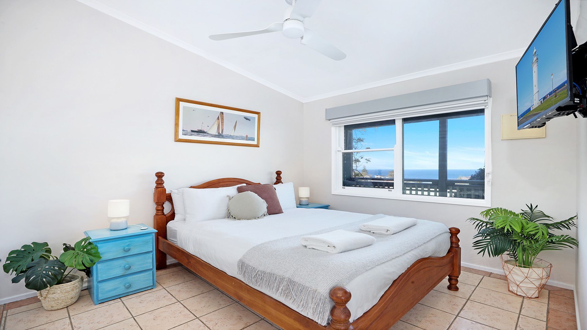 1 bedroom, iron/ironing board, travel cot, bed sheets