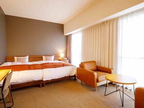 Habitación doble Deluxe, vista al océano | Wifi gratis 