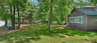 Lakefront Cabin on Lake Content Near St Germain