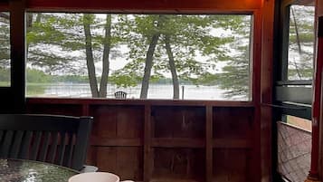 Blick von der Unterkunft