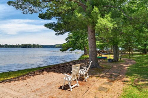 Lakefront Cabin on Lake Content Near St Germain