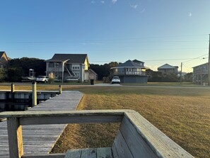 Property grounds - 2-bedroom 2 Bath WaterView, ROUND House with AC in Hatteras, 2 Queen beds 2 twin (Hatteras)