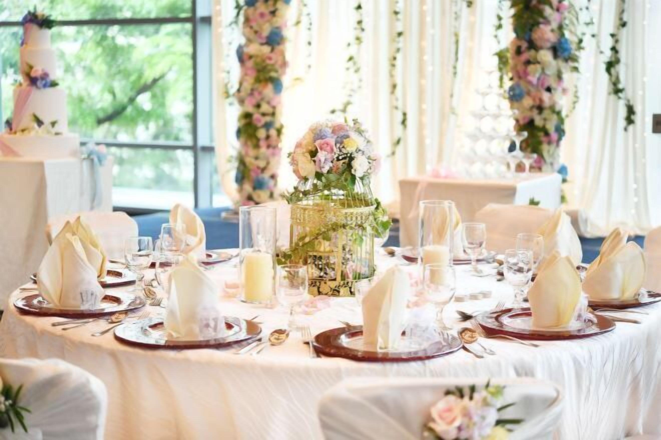 Innenbereich für Hochzeiten