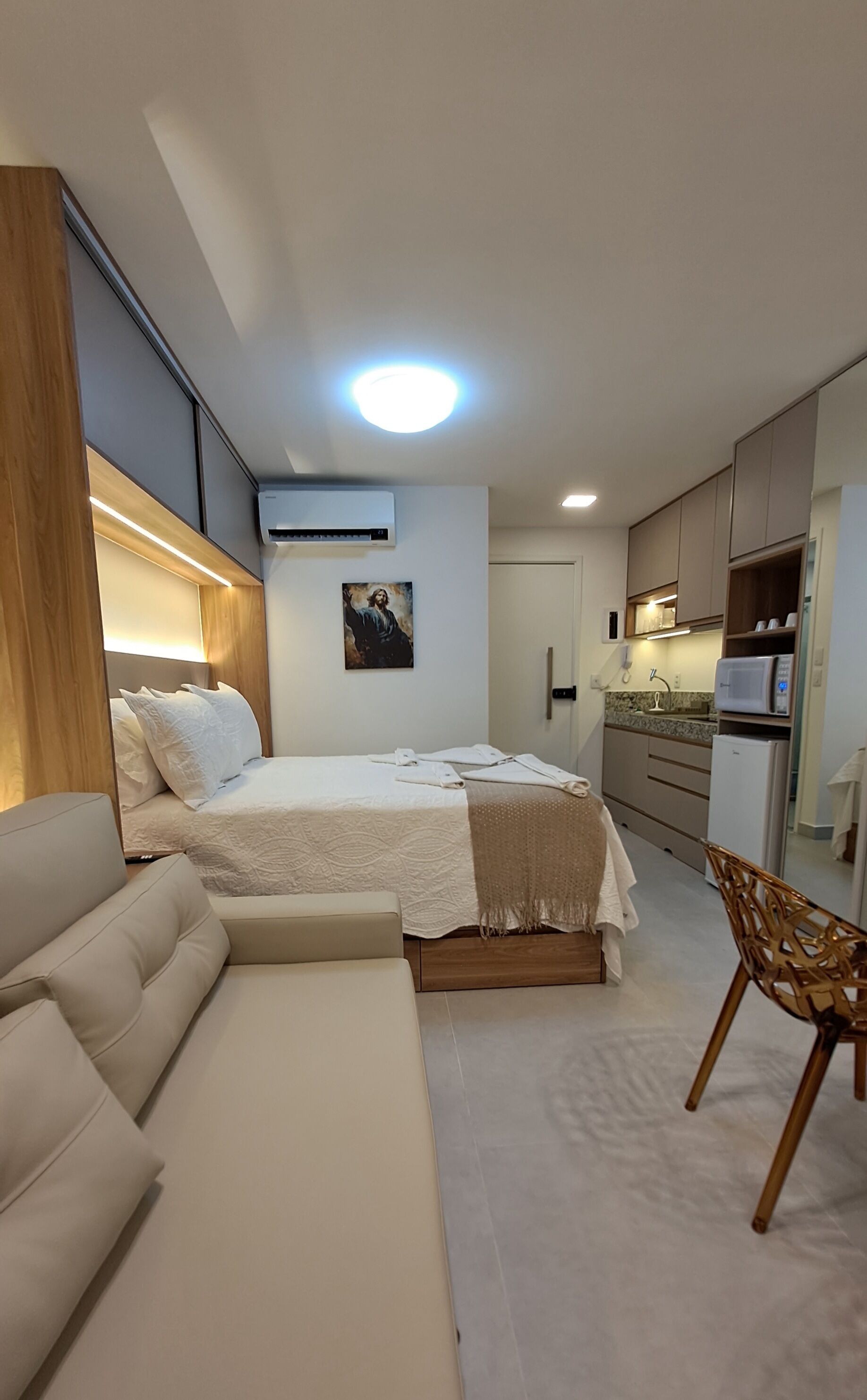 1 chambre, fer et planche à repasser, Wi-Fi, draps fournis