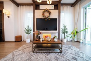 Villa familiare, vista spiaggia | Interni