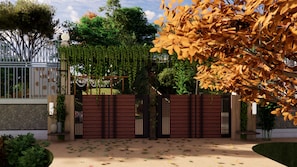 Front of property - Amberwood Tea & Lake Resort (Kamalganj)