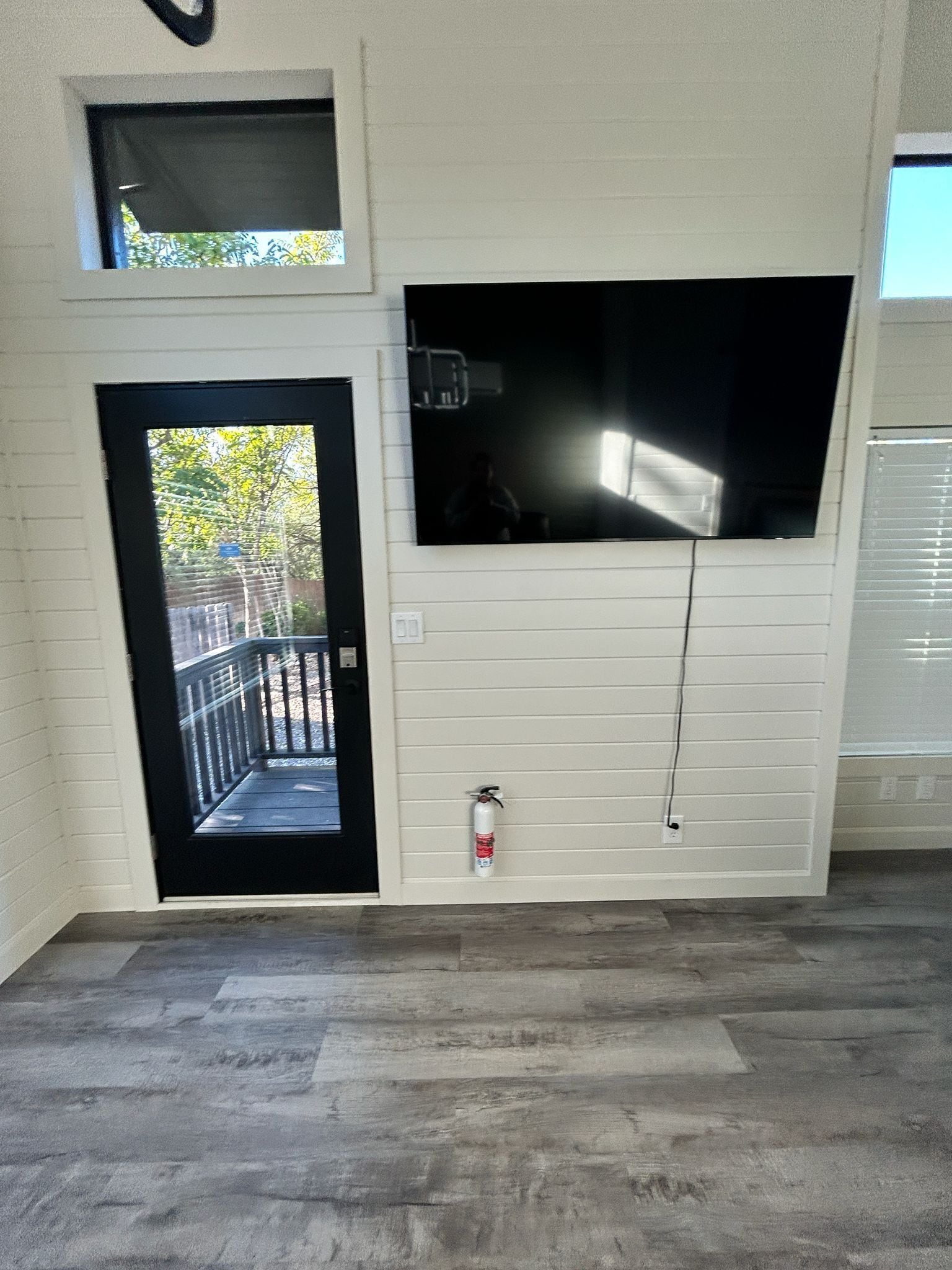 Luxury Cabin, Patio | Living area