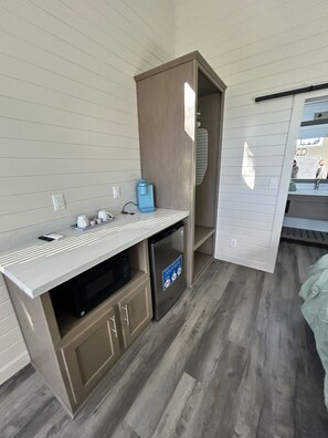 Chalet Luxe, patio | Coin séjour