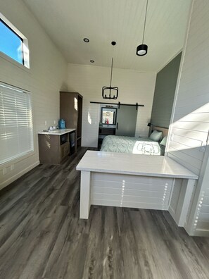 Chalet Luxe, patio | Coin séjour