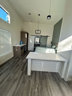 Chalet Luxe, patio | Coin séjour