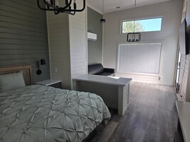 Cabaña de lujo, patio | Wifi gratis y ropa de cama