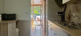 Maison dans la forĂȘt de Thuringe avec jardin