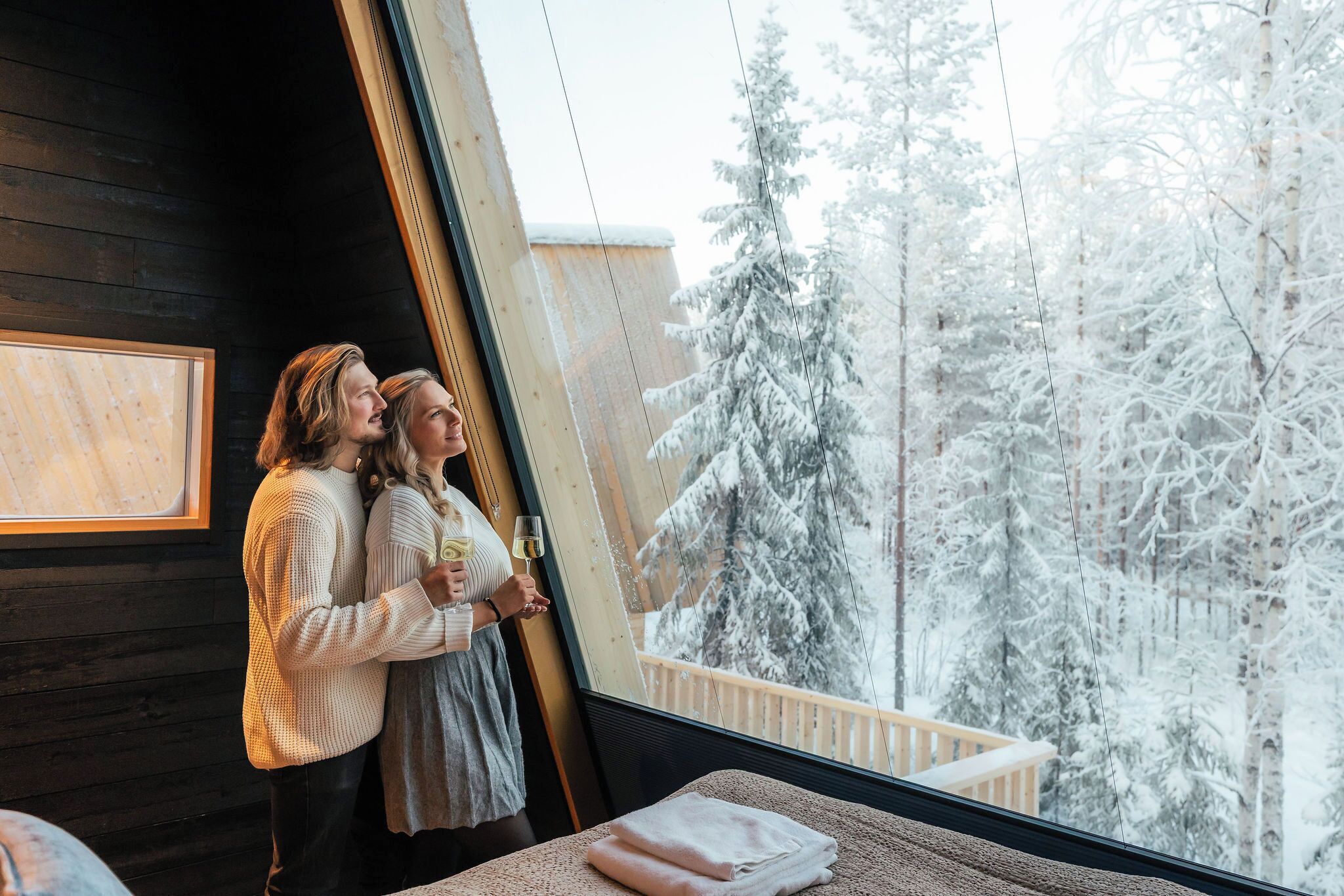 Glow Spa Chalets with Jacuzzi | View from room