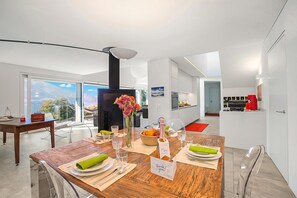 Dining - Villa Mondacce With Jacuzzi & Lake Views (Minusio)
