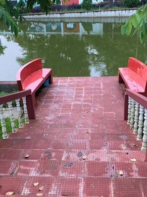 Majoituspaikan julkisivu