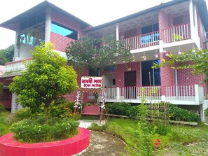 Façade de l’hébergement