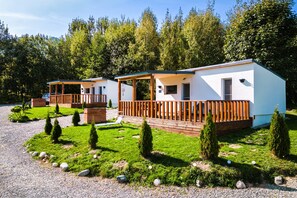 Standard Bungalow, Mountain View | Soundproofing, iron/ironing board, free WiFi, bed sheets - RAI Lodges (Zărnești)