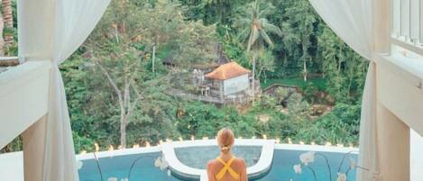 Alberca al aire libre