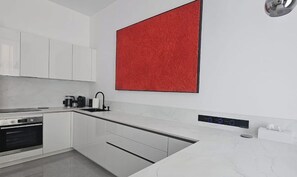 Private kitchen - 110m2 3bd Luxury last Paganini apt in Old Nice (Nice)