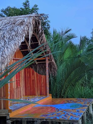 Fassade der Unterkunft