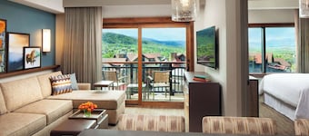 Ski-in/ski-out family resort steps from lifts in Steamboat, CO—year-round fun.