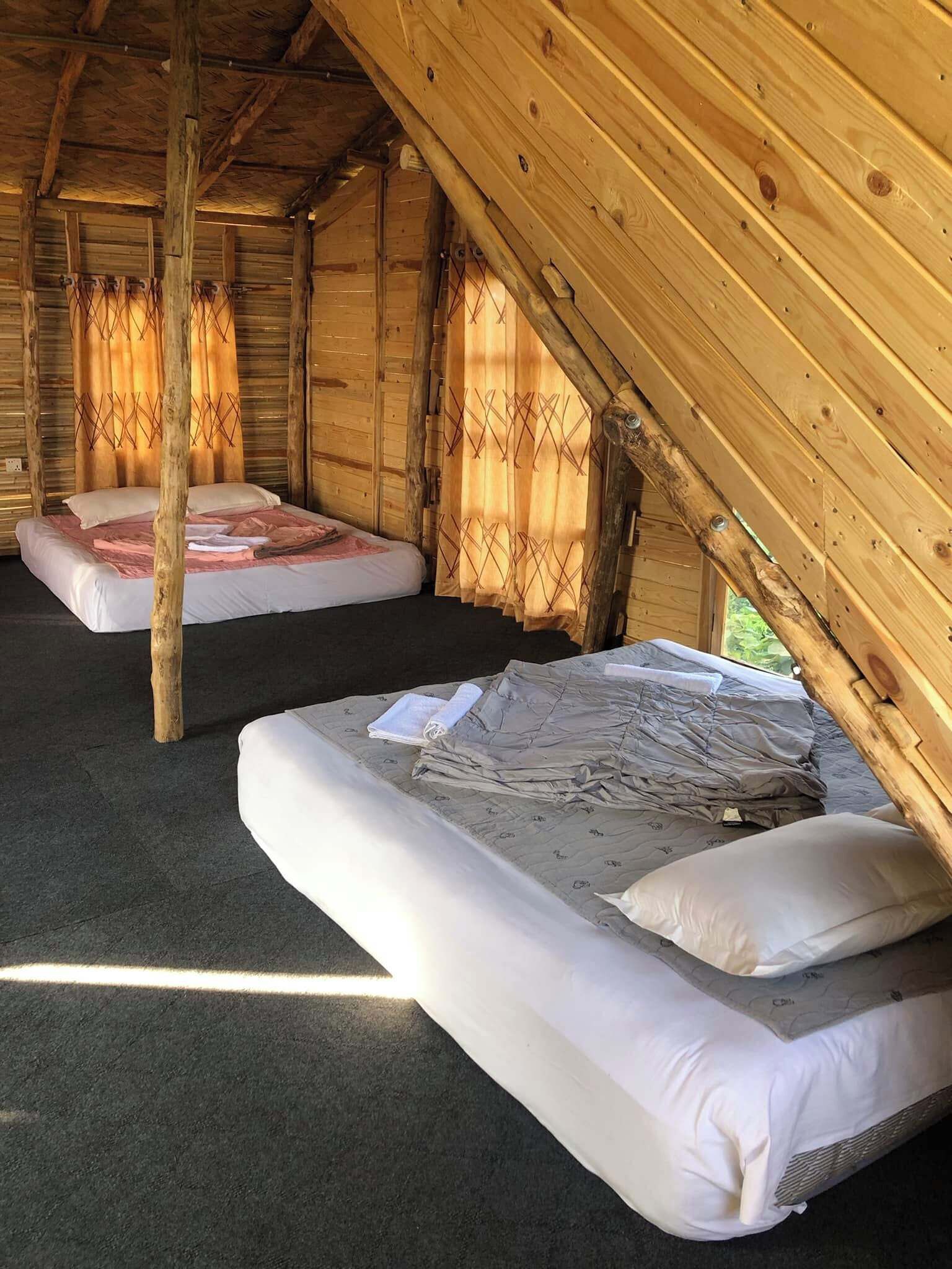 Comfort tweepersoonskamer, balkon, uitzicht op bergen