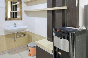 Bathroom - MODERn Trivium Apt 1BR w/ Wi-Fi, Pool & Gym (South Cikarang)