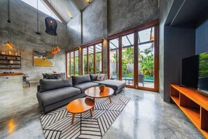 Living area - 5 Bedroom SooBali Niscala Villa (Bali)