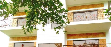 Façade de l’hébergement