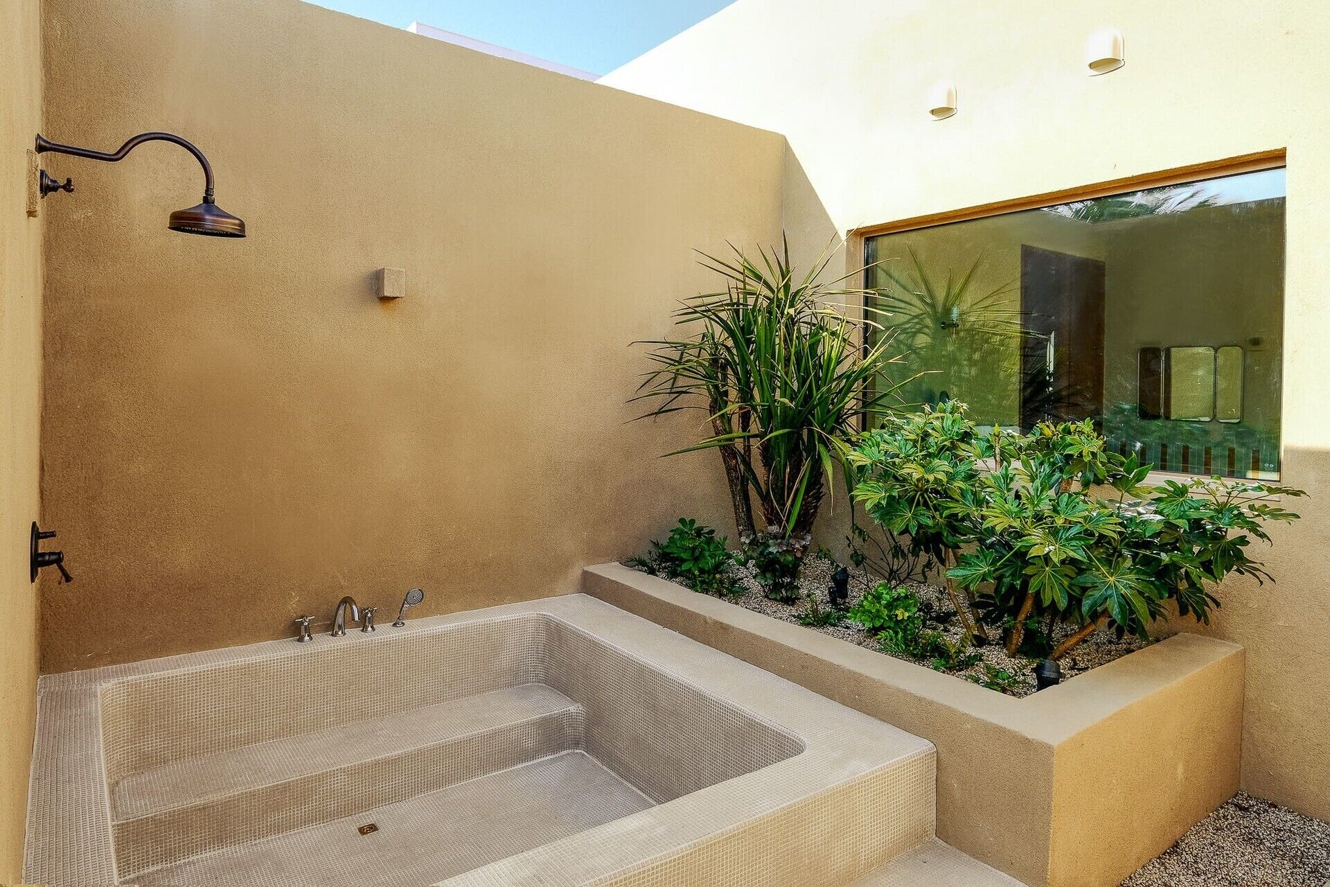 Enceinte de l’hébergement