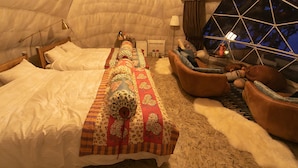 [Glamping Room], Non smoking | WiFi (free), bed sheets - Livemax Seto Ohashi Beach Resort (Kurashiki)