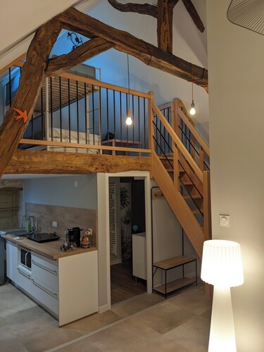 An apartment in the countryside Relaxation and calm near Chinon