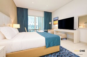Superior Studio, Garden View | In-room safe, blackout curtains, iron/ironing board, free WiFi - The Cosmopolitan Spacious Studio (Dubai)