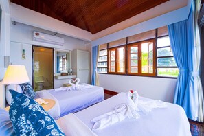 Villa, Ocean View | Peti besi dalam bilik, langsir/tirai gelap terus 