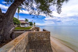 On the beach, sun loungers, beach umbrellas - Oceanfront 6 Bedroom Twin Villas OV6 (Hua Hin)