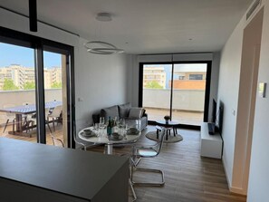 Apartment, 2 Bedrooms, Accessible, Smoking | Living area - Luxurious 2-bedroom Apartment in Arenals del Sol With Pool and Sea Views (Elche)