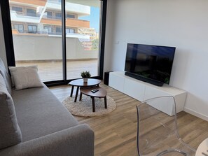 Appartement, 2 slaapkamers, toegankelijk voor mindervaliden, roken | Woonkamer