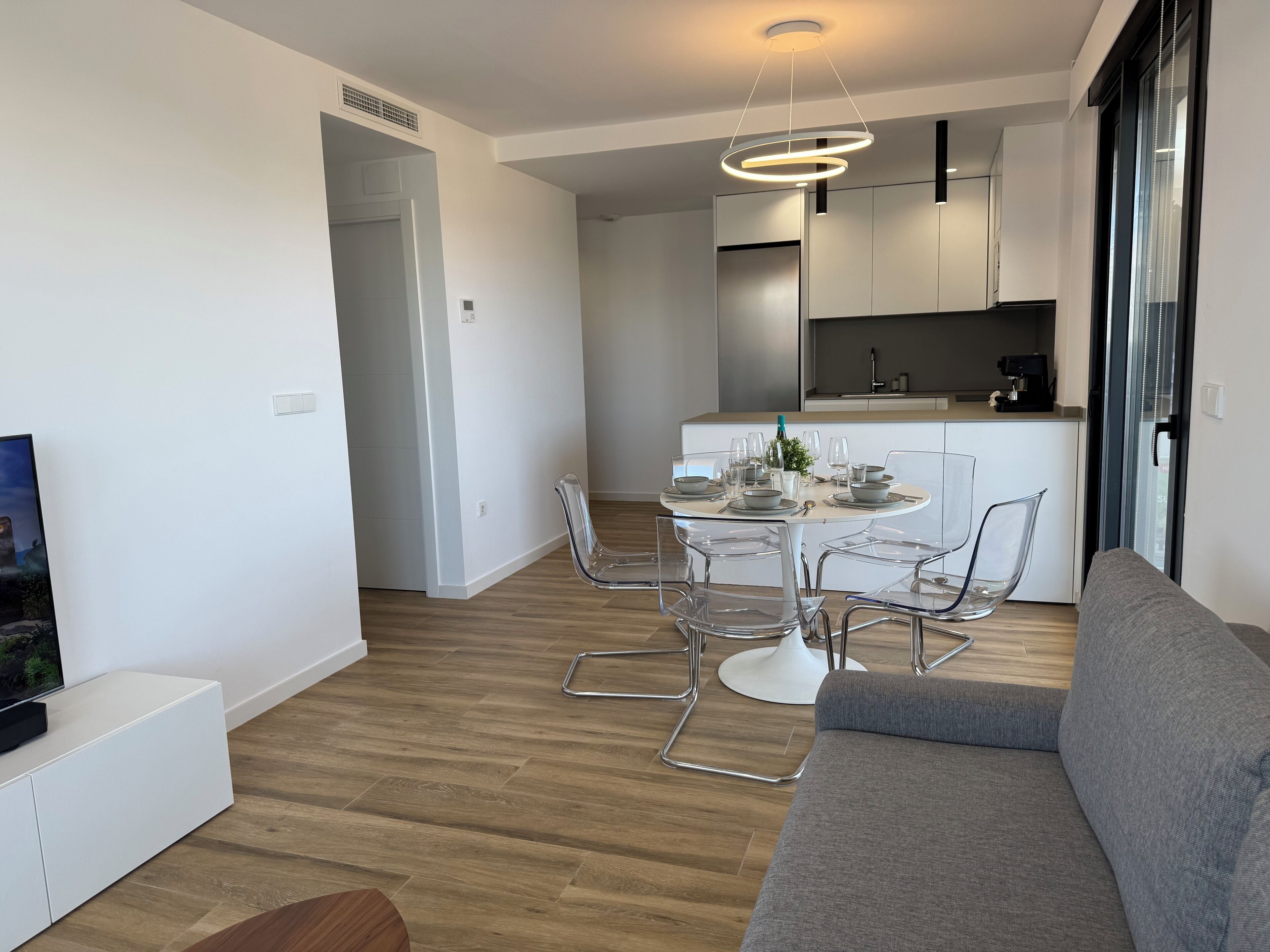 Apartamento, 2 habitaciones, accesible para personas con discapacidad, fumadores | Comedor
