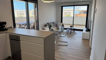 Apartamento, 2 habitaciones, accesible para personas con discapacidad, fumadores | Interior