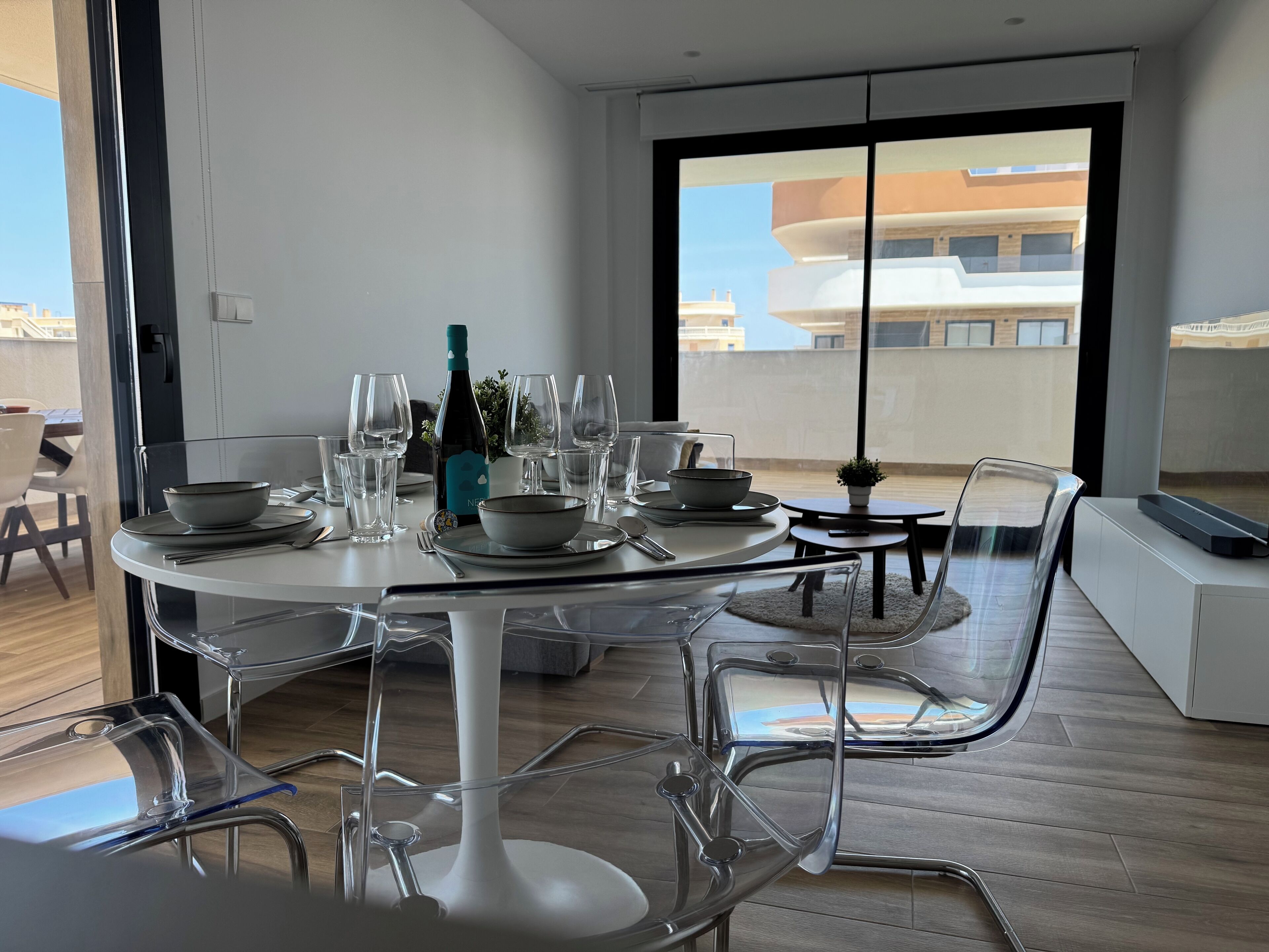 Apartemen, 2 kamar tidur, akses difabel, Boleh Merokok | Ruang makan