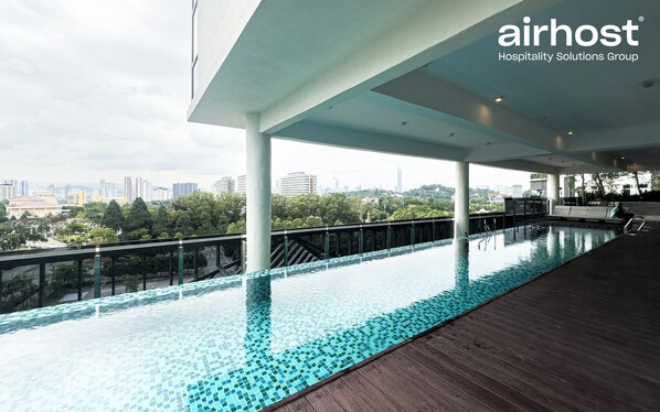 Indoor pool, outdoor pool