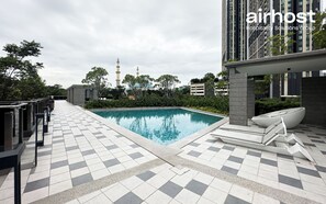 Indoor pool, outdoor pool
