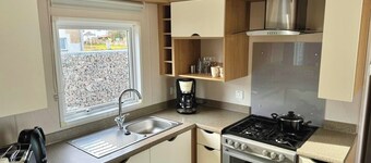 Mobile home Schwan at the Geiseltalsee