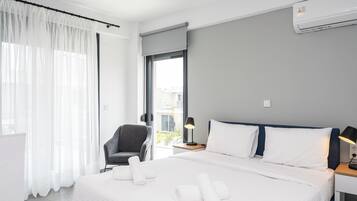 2 chambres, fer et planche Ă repasser, Wi-Fi gratuit, draps fournis